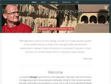 Tablet Screenshot of hennekeuser.com